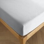 Drap housse 140 x 190 cm bonnet 30 cm prémium pour lit 2 places - prémium nuage Drap housse 140 x 190 cm bonnet 30 cm prémium pour lit 2 places - prémium nuage