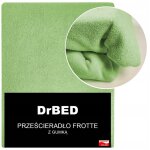 Drap - housse 140x200 en �ponge, anti - boulochage, vert cir�