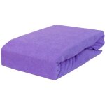 Drap housse 160x200 violet