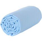 Drap housse 70x140cm baby fox - bleu layette