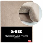 Drap - housse en �ponge 120 x 200 beige respirant �pais poli