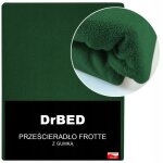 Drap - housse en �ponge 120 x 200 vert respirant chair poli