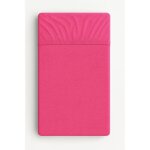 Drap - housse en ponge pour berceau 120x60cm - fuchsia