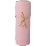 Drap housse jersey bio 70x140 cm - rose bonbon
