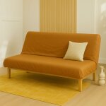 Drap housse pour matelas clic - clac biscuit 120x190 cm - someo