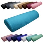 Drap housse de protection en éponge pour coussin demi - rond 66 cm x 22 cm x 12 cm de table de massage ... Drap housse de protection en éponge pour coussin demi - rond 66 cm x 22 cm x 12 cm de table de massage ...