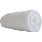 Domiva - drap housse et protge matelas bb alse impermable tout en un blanc 50x100 cm