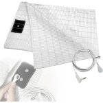 Drap de mise � la terre, feuille de tapis de mise � laterre avec c�ble de raccordement � la terre, drap ...