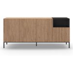Drawer - buffet 4 portes en bois et métal l180cm - bois clair - austin Drawer - buffet 4 portes en bois et métal l180cm - bois clair - austin