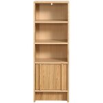 Drawer - colonne de rangement en bois h120cm - bois clair - tori