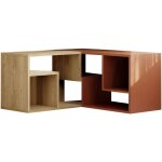 Drawer - meuble tv modulable en bois l145cm - terracotta - flex