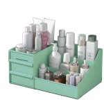 Dressing table organizer, with 2 drawers, multi - function storage box for makeup, jewelry, office, stationery ...
