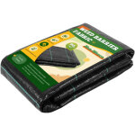 Dripex toiles de paillage 2m x 5m, toile anti mauvaises herbes jardin 90g / ?, geotextile, bache noire ...