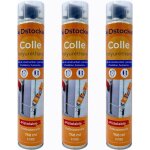 3 colles de montage polyurthane pistolable - colle polyurthane non expansive - pour le collage et montage ...