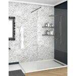 Receveur de douche à cadre latéral deluxe - résine et charges minérales - texture ardoise - antidérapante ... Receveur de douche à cadre latéral deluxe - résine et charges minérales - texture ardoise - antidérapante ...