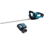 Duh 607 sf taille - haies sans fil 18 v 60 cm + 1x batterie 3, 0 ah + chargeur - makita