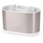 Duo steel toothbrush caddy large de joseph, porte - brosse à dents de, acier inoxydable, grande capacité, ... Duo steel toothbrush caddy large de joseph, porte - brosse à dents de, acier inoxydable, grande capacité, ...