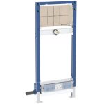 Duofix - bti - support pour douche, hauteur 130 cm, avec vacuation murale, fixation murale encastre ...