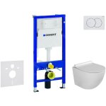 Duofix - set de bti - support, cuvette gaia et abattant softclose, plaque de dclenchement delta01, ...