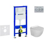 Duofix - set de bâti - support, cuvette gaia et abattant softclose, plaque de déclenchement delta01, ... Duofix - set de bâti - support, cuvette gaia et abattant softclose, plaque de déclenchement delta01, ...