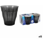 Duralex picardie verre noir gris 250 ml 4 pices