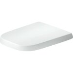 Duravit - abattant wc plastique carré blanc, lunette toilettes universel à frein de chute / fermeture ... Duravit - abattant wc plastique carré blanc, lunette toilettes universel à frein de chute / fermeture ...
