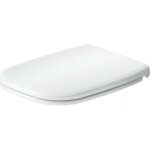 Duravit - abattant wc plastique carr� blanc, lunette toilettes universel � frein de chute / fermeture ...