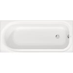 Duravit - baignoire rectangulaire murale encastre 170x70x42cm (lxpxh) acrylique blanc brillant - soleil ...