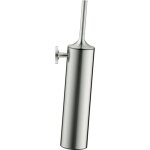 Starck t - brosse wc avec support mural, inox bross� 0099467000 - duravit