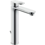 Duravit - robinet de lavabo, vasque & �vier en laiton chrome + bonde vidage & tirette, taille m - 5x16x27cm ...