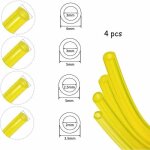 Durite essence set 4 pi�ces tuyau de carburant tuyau d'essence 1, 5 m�tre pour souffleur coupe - bordure ...