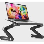 Duronic - support d'ordinateur portable ajustable - dml121 multifunctional foldable adjustable laptop ...