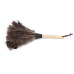 Duster, noueurs � plumes � autruche douce pour le nettoyage, plumeau � main l�ger avec poign�e en bois, ...