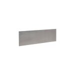 Duval - plinthe de bas de porte plate inox satin� 930x250 adh�sif