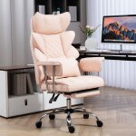 Dyhome chaise de bureau  hauteur rglable en 3d avec accoudoirs pais et larges, 500lbs, chaise d'ordinateur ...