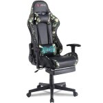 Dyhome chaise de jeu chaise de jeu pivotante chaise de jeu rglable en hauteur camouflage
