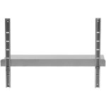 Dynasteel - etagre murale en inox - l 1000 x p 400 mm