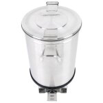 Dynasteel - poubelle inox avec pédale - 50 l Dynasteel - poubelle inox avec pédale - 50 l
