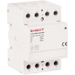 E. next p005007 contacteur modulaire 4p 40a 4no 230v ac