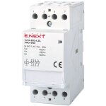 E. next p005022 contacteur modulaire 4p 25a 2no + 2nf 230v ac