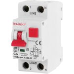 E. next p0720001 disjoncteur diff�rentiel avec module pro 2p c 6a 10ma 6ka type a