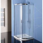Polysan - easy line - paroi de douche quart de cercle 90x90 cm, verre brick el2638 Polysan - easy line - paroi de douche quart de cercle 90x90 cm, verre brick el2638