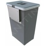 Elletipi - easy - poubelle encastrable, 24 l pbd sp sg44 c97 m