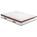 Ebac literie - matelas 160x200 recif - ressorts - hauteur 30 cm - soutien ferme et progressif