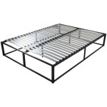 Ebac literie - sommier dmontable surlev kit27 - 140x190 bois - gain de place - solide en mtal