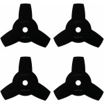 4x couteau à broyer pièce de rechange pour coupe - herbe débroussailleuse motofaucheuse, convient aussi ... 4x couteau à broyer pièce de rechange pour coupe - herbe débroussailleuse motofaucheuse, convient aussi ...