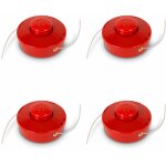 4x tte de dbroussailleuse (4 pices), coupe - fil, pice de rechange pour coupe - herbe, pack de 4 ...