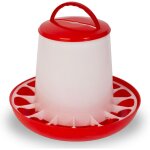 Distributeur automatique de nourriture pour volailles avec capacit� de 3 kg, mangeoire pour poules, pp ...