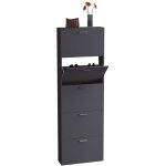 Ebuy24 - chaussures sulos h. 179 x l. 59 x p. 17 cm anthracite