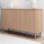 Ebuy24 - nikko buffet 2 portes pin naturel.
